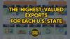 🎣 Highest-Value Exports by State