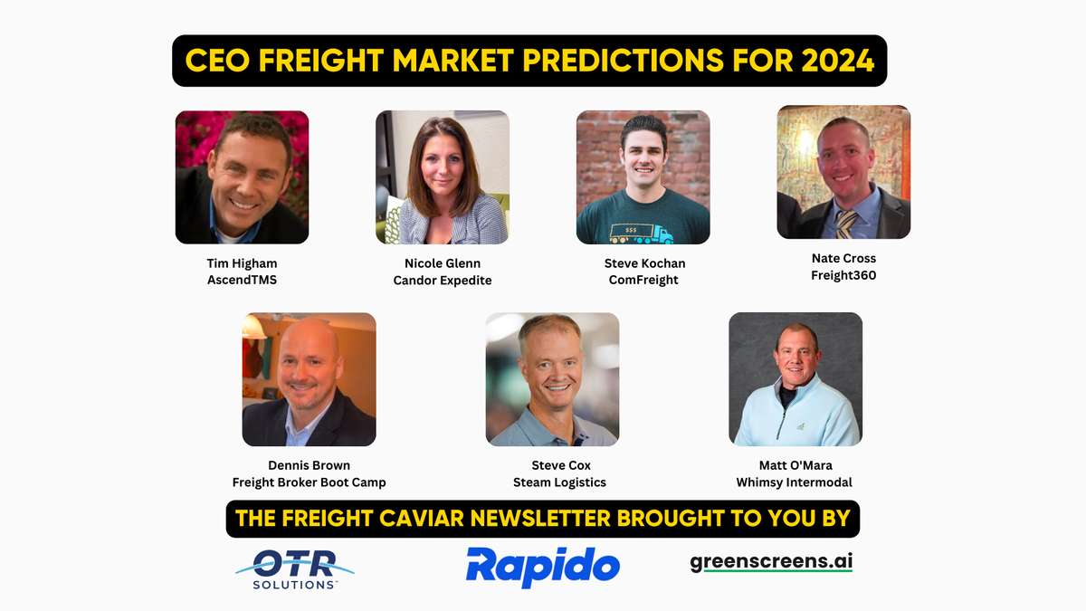 2024 Freight Market Predictions   The FreightCaviar Newsletter Brought To You By  61  